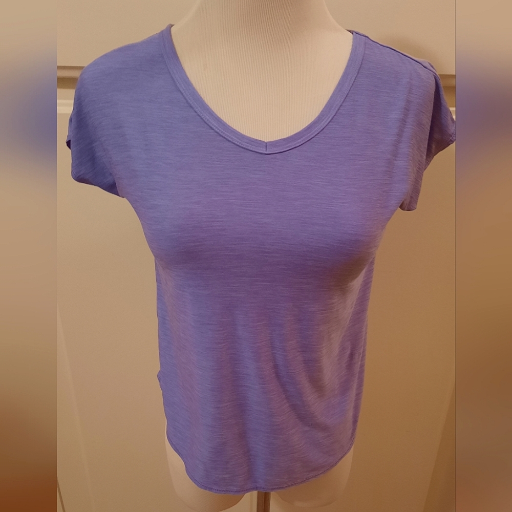 Tuff Athletics Girl Purple tennis shirt
